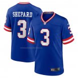 Camiseta NFL Game New York Giants Sterling Shepard Classic Azul