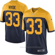 Camiseta NFL Game Nino Green Bay Packers Hyde Negro Amarillo