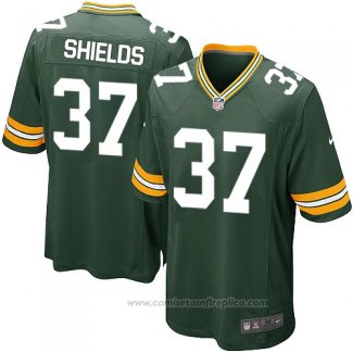 Camiseta NFL Game Nino Green Bay Packers Shields Verde Militar