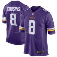 Camiseta NFL Game Nino Minnesota Vikings Kirk Cousins Violeta