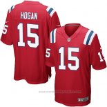 Camiseta NFL Game Nino New England Patriots Hogan Rojo