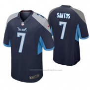 Camiseta NFL Game Tennessee Titans Cairo Santos Azul