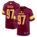 Camiseta NFL Game Washington Commanders Efe Obada Rojo