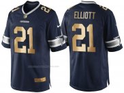 Camiseta NFL Gold Game Dallas Cowboys Flliott Profundo Azul