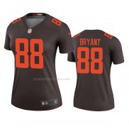 Camiseta NFL Legend Mujer Cleveland Browns Harrison Bryant Alterno Marron