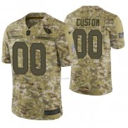 Camiseta NFL Limited Arizona Cardinals Personalizada 2018 Salute To Service Verde