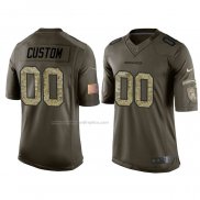 Camiseta NFL Limited Denver Broncos Personalizada Salute To Service Verde2