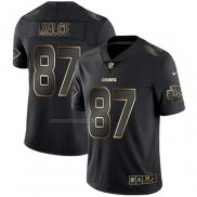 Camiseta NFL Limited Kansas City Chiefs Kelce Vapor Untouchable Negro