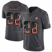 Camiseta NFL Limited Las Vegas Raiders Jacobs Retro Flag Negro