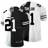 Camiseta NFL Limited Washington Redskins Taylor White Black Split