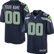 Camiseta NFL Seattle Seahawks Personalizada Azul