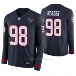 Camiseta NFL Therma Manga Larga Houston Texans Dj Reader Azul