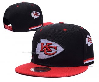 Gorra Kansas City Chiefs Negro Blanco Rojo