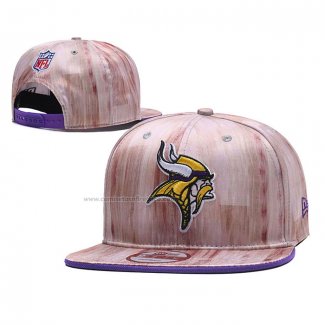 Gorra Minnesota Vikings 9FIFTY Snapback Rosa