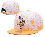 Gorra Minnesota Vikings Blanco Amarillo