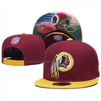 Gorra Washington Redskins Amarillo Rojo