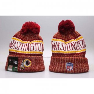 Gorro Beanie Washington Redskins Rojo Amarillo