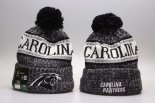 Gorro Carolina Panthers Negro Blanco