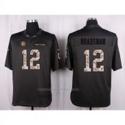 Camiseta NFL Anthracite Pittsburgh Steelers Bradsham 2016 Salute To Service