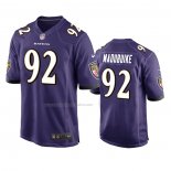 Camiseta NFL Game Baltimore Ravens Justin Madubuike Violeta