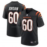 Camiseta NFL Game Cincinnati Bengals Michael Jordan 60 Negro