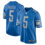 Camiseta NFL Game Detroit Lions Matt Prater Azul