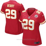 Camiseta NFL Game Mujer Kansas City Chiefs Berry Rojo