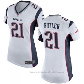 Camiseta NFL Game Mujer New England Patriots Butler Blanco