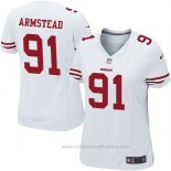 Camiseta NFL Game Mujer San Francisco 49ers Armstead Blanco