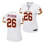 Camiseta NFL Game Mujer Washington Redskins Adrian Peterson Blanco