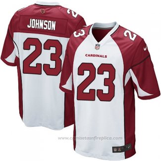 Camiseta NFL Game Nino Arizona Cardinals Johnson Blanco Rojo2