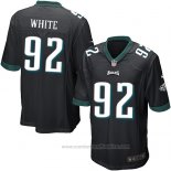 Camiseta NFL Game Nino Philadelphia Eagles White Negro