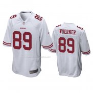 Camiseta NFL Game San Francisco 49ers Charlie Woerner Blanco