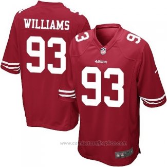 Camiseta NFL Game San Francisco 49ers Williams Rojo