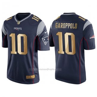 Camiseta NFL Gold Game New England Patriots Garoppolo Profundo Azul