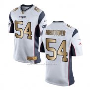 Camiseta NFL Gold Game New England Patriots Hightower Blanco