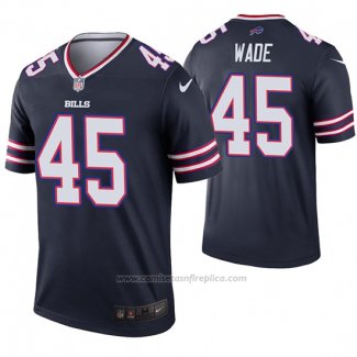 Camiseta NFL Legend Buffalo Bills 45 Christian Wade Inverted Azul