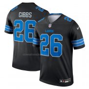 Camiseta NFL Legend Detroit Lions Jahmyr Gibbs Negro