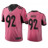 Camiseta NFL Limited Atlanta Falcons Charles Harris Ciudad Edition Rosa2