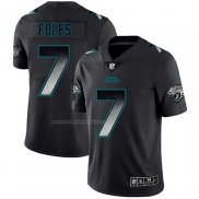 Camiseta NFL Limited Jacksonville Jaguars Foles Smoke Fashion Negro