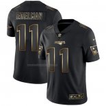 Camiseta NFL Limited New England Patriots Edelman Vapor Untouchable Negro