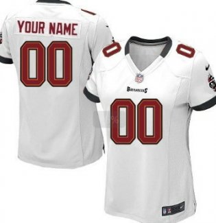 Camiseta NFL Mujer Tampa Bay Buccaneers Personalizada Blanco