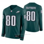 Camiseta NFL Therma Manga Larga Philadelphia Eagles Jordan Matthews Verde