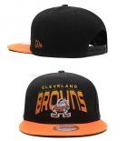 Gorra Cleveland Browns Negro Naranja