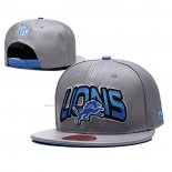 Gorra Detroit Lions Gris Azul