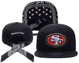 Gorra San Francisco 49ers Negro Rojo Blanco