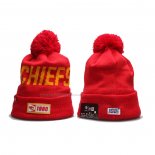 Gorro Beanie Kansas City Chiefs 100th Rojo