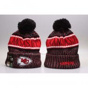 Gorro Beanie Kansas City Chiefs Negro Rojo