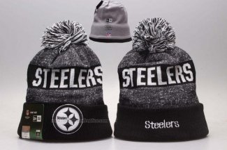 Gorro Pittsburgh Steelers Negro Gris