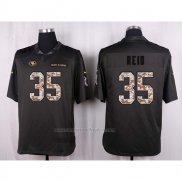 Camiseta NFL Anthracite San Francisco 49ers Reid 2016 Salute To Service